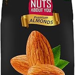 Nuts About You Premium ALMONDS, 500 g | New Crop | Premium | 100% Natural | Badam | Fresh & Crisp |-image-25
