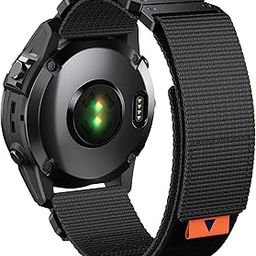 EKINGEEK For Fenix 7X/6X/5X Plus Band Replacement, 26mm QuickFit Nylon Watch Strap for Garmin Fenix 7X/6X Pro/5X Plus/Tactix 7 Delta/Enduro 2 Bands-picture-28