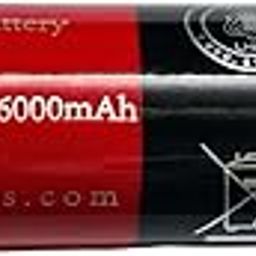 KP Original Compitable with Geepas 6000mAh 3.7V Buttontop Rechargeable Battery-24