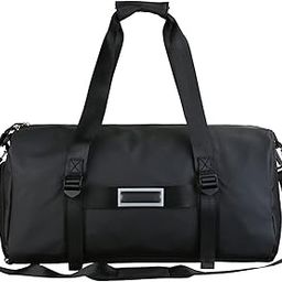 Briefcase Handbag Casual Travel Bag Big Quality Shoulder Crossbody Bag Unisex Duffle Bag (Color : Hortel�)-image-44
