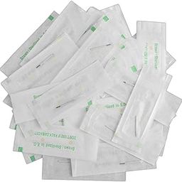 100X Eyebrow Blades Microblading Tattoo Brows Needles Makeup Tools 5R Pins-picture-36