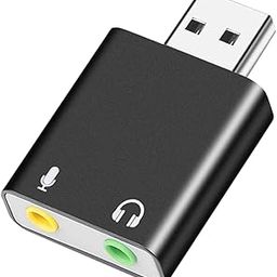 MERISHOPP External USB 2.0 Sound Card 7.1 Channel Audio Adapter with 3.5Mm Jack|Computers/Tablets & Networking | Laptop & Desktop Accessories | Sound Cards (External)-16