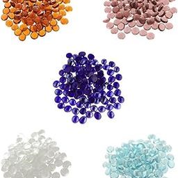 STYLEHEAVEN 500Pcs Glass Marble Beads Vase Fillers Decor Mixed Color Transparent|Home & Garden|Home D?©cor|Home D?©cor-image-24