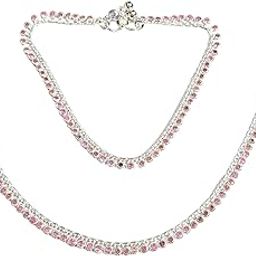 Silver Anklet Payal For Womens Size - 10.5 inches-image-62