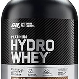Optimum Nutrition (ON) Platinum Hydro Whey Protein Isolate - 3.5 lbs, 1.59 kg (Turbo Chocolate)-image-33