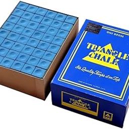 Laxmi Ganesh Billiard Snooker WIRAKA Blue Chalk 144 Piece-picture-5