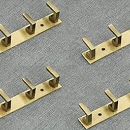 JWL Cloth Hooks Hanger Door Wall Bedroom Bathroom Hooks Rail with Screws and Grips for Hanging Keys,Clothes,Towel Hook (Antique Pack of 1)-23
