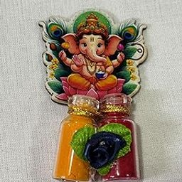 Haldi Kumkum Bottles (Set of 50 Pc) (design 15)-image-22
