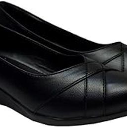 Banuchin Latest Collection | Comfortable Stylish Solid Wedge Heel Slip-On Bellies & Ballerina for Womens & Girls-11