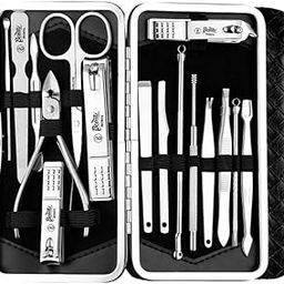 Manicure Kit for Women & Men | 16-in-1 Set with Grooming Tools | Portable Travel-Friendly Pedicure & Hand Care Kit-picture-30