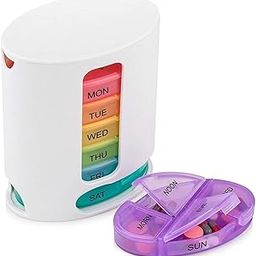 CLOMANA® Pill Pro 7 Day Weekly Pill Tablet Medicine Storage Organizer Box Travel pill-image-79