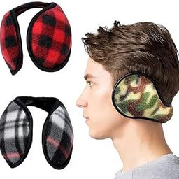Winter Wear Outdoor Ear Muffs/Ear Caps for Men and Boys Set of 2Pcs Pack of 1-image-93