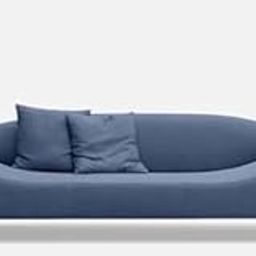 ND EURO HANDICRAFT Modern Sofa 3 Seater Teak Wood Sofa Set Roll Arm Classic Chesterfield for Living Room Office & Lounge (Royal Blue)-image-49