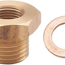 Lyla 10xPressure Temperature Gauge Sender Adapter 1/8" NPT to M14x1.5 Male M14-20