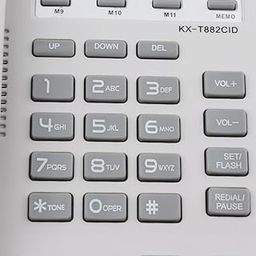 MERISHOPP Corded Phone Home Wall Line Office Business Landline Fixed Telephone White|Consumer Electronics | Home Telephones & Accessories | Corded Telephones-30