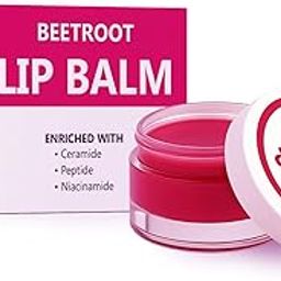 Dermtribe Collagen Boosting Lip Balm with Beetroot Extract & SPF 50 – Hydrates, Repairs & Brightens Dark Lips | Infused with Ceramide, Niacinamide & Peptides | For Dry, Chapped & Dark Lips 15g-image-54
