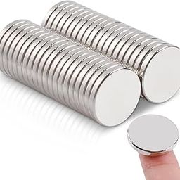 Snoogg 30 Pc pf 10x2 mm Rare Earth Magnets Neodymium Disc Magnet for Whiteboard Fridge, Crafts,Whiteboard, DIY, Science, Office Use for 14 year age and above (Use for 14 year age and above only)-19