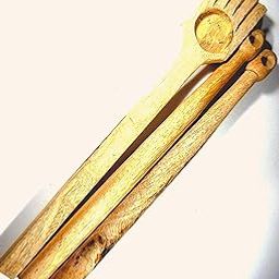 HC- 2 Pieces of Sruba, 1 pc Sruchi Set for Havan Pooja/Wooden Havan Pooja Spoon Sruba, Srucha for Yagna-image-26