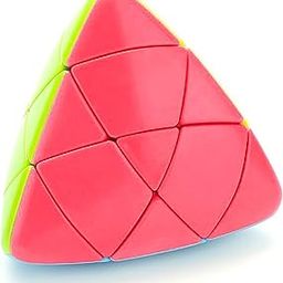 VGRASSP Pyramorphix Cube Game Toy for Kids & Adults - High Speed Stickerless Brainstorming Pyramid Cube Puzzle for 5 Years and Above - Multicolour-7