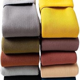 Autumn Winter Thumb Toe/Flat Toe Adult Warm Line Ribbed Snow Velvet Fur Socks Plush Thicken Thermal Men Women Fashion Fuzzy Solid Color Velvet Snow Socks(MIx Random color)-picture-8