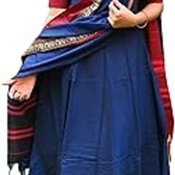 Women's Floral Regular Rayon Viscose Solid Anarkali Kurta with Dupatta-image-126