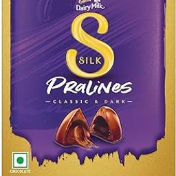 Cadbury Dairy Milk Silk Pralines Chocolate Gift Pack, 176 g-image-77