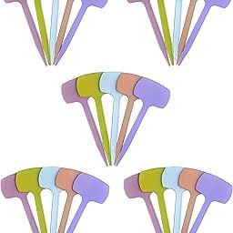 Blue Fern India Nursery Plant Tags Plant Labels Plant Markers (T-Shaped 15 cms, Pack of 25)-picture-29