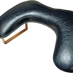 HEAVENGLOW Manicure Pillow Portable Professional for Beginners Nail Technician Nail Art Black with gold leg-picture-27