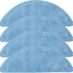 HASTHIP® 4Pcs Mop Cloth Replacement Accessories for Ecovacs Deebot U2 Pro, Replenishment Kit, Replacement Parts Microfiber Mop Pads Washable and Reuseable Absorbent Mop Pads Spare Mop Cloth-image-41