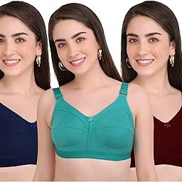 3 Piece Everyday Full Coverage Bra (Combo of 3)(Combo of 3-001)-picture-0