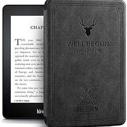 ProElite Deer Smart Flip case Cover for Amazon Kindle 6" 300 ppi 11th Gen/12th Gen 2022/2024, Black-picture-15