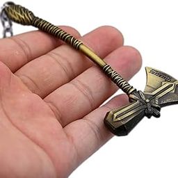 Yaa Catchy Marvel Avenger Thor Stormbreaker Keychain Thor Axe Metal for Boys & Girls Car & Bikes for (THOR LOVERS)-27