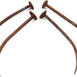 ARKAM Naav ki Keel/Boat's Nail for Shani Dosha Nivaran/Nav Keel - Set of 4 (Size: 5 inches, Material: Iron)-image-38