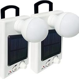 12 LED Solar Bulb (Set of 2) With Charger Rechargeable-19