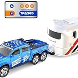 BlackZone Mini Alloy Off-Road RC Car for Kids 6+ 1:64 Scale Remote Control Car Toys Strip Lights, 2.4Ghz, USB Rechargeable (C1-880 1C)-image-92