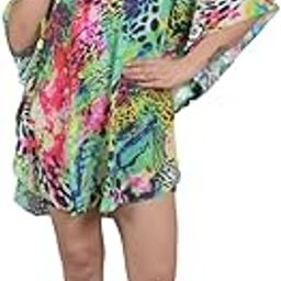Women's Animal Print Kaftan – Beach Cover-Up | Free Size Fits M to 5XL| Resort & Holiday Wear-image-40