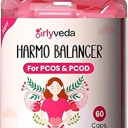 Girlyveda Harmo Balancer for PCOS PCOD Supplements For Women Delayed Irregular Periods & PCOS Symptoms - (60 Capsules) | Ayurvedic | For hormonal balance for Women | estrogen supplements for women (1 Pack (60 Capsules))-image-7