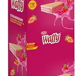 Dukes Waffy - Strawberry Flavoured Creamy & Crunchy Wafers Dispenser 360 g (30g X 12 Units)-picture-31