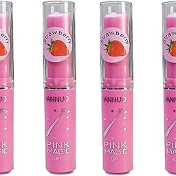 URBAN THREADS PINK MAGIC STRAWBERRY BABY LIP BALM SET OF 4-image-1