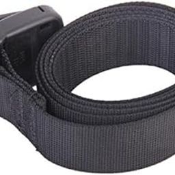 VELURA 2X Hosengürtel Army Belt Gürtel Buckle Sport Schwarz 115cm x3 cm |1x Tag Machine|Other Emergency Gear| Outdoor Sports-image-55