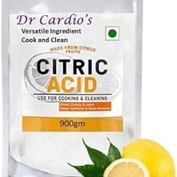 Dr Cardio Citric Acid Powder for Cooking, Cleaning, and Natural Preservative, Lemon Salt (900)-image-45