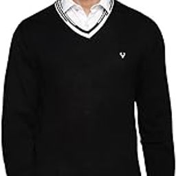 allen solly Acrylic Men V-Neck Sweater-picture-48