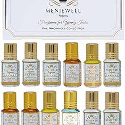 Attar Gift Pack of 12 - Liquid Combo With Floral, Fruity, Woody Fragrance for Women - 36ml (12 * 3ml)-48
