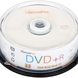 DVD+R 16X 4.7GB 120min Recordable DVD 25 Pack Blank Discs in Spindle - 11025-image-89