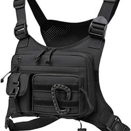 Women Chest Rig Bag Fashion Streetwear Fanny Pack for Running Walking Travel-image-44