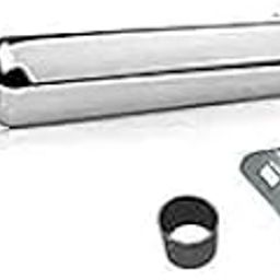 OZANGO Bike Long Punjab Dholki Long Bottle Empty Free Flow Bullet Exhaust Silencer Chrome With Zed Clamp Bush For RE Bullet Electra 350-30