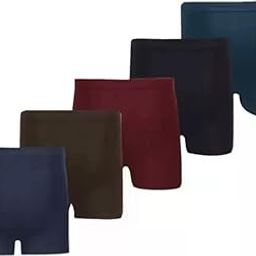Men's Regular Fit, Stretchy Cotton Plain Trunks with Anti-Bacterial and Waistband Properties Pack of 1 Multicolor-1