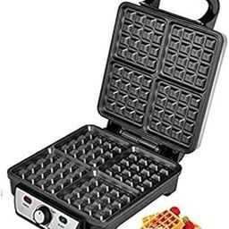 NOVA NWM 2427 1100 Watt Waffle Maker With Temperature Control Silver-28
