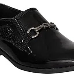 bellissimo Men’s Black Regal Loafers-picture-14