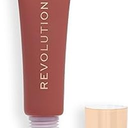 Makeup Revolution Juicy Peptide Lip Balm Nude Latte, Squalane & Vitamin E, care and repair your lips, hydrating and nourishing formula, 8ml-picture-14